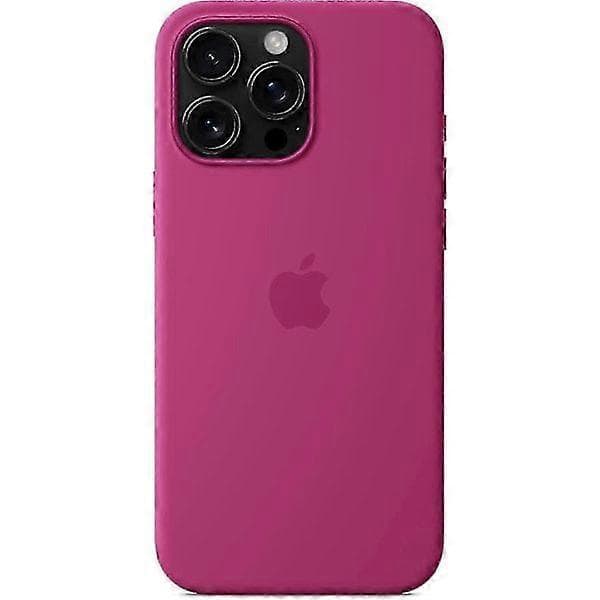 pc Apple iPhone 16 Pro Max Silikone Cover med MagSafe og Kamerastyring - Fuchsia