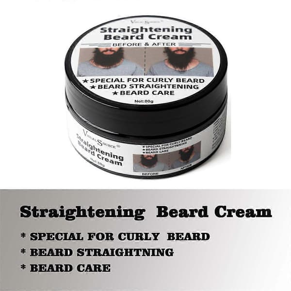 Skægudglattende creme, fugter, udglatter, tilføjer glans og tæmmer A