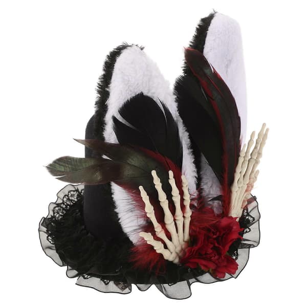 Gotisk Steampunk Kaninkostumehat til Halloween Sceneshows A