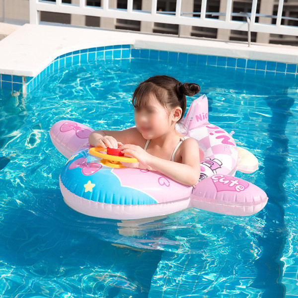 Børne oppustelig Pool Float Svømmering Sæde Båd Baby