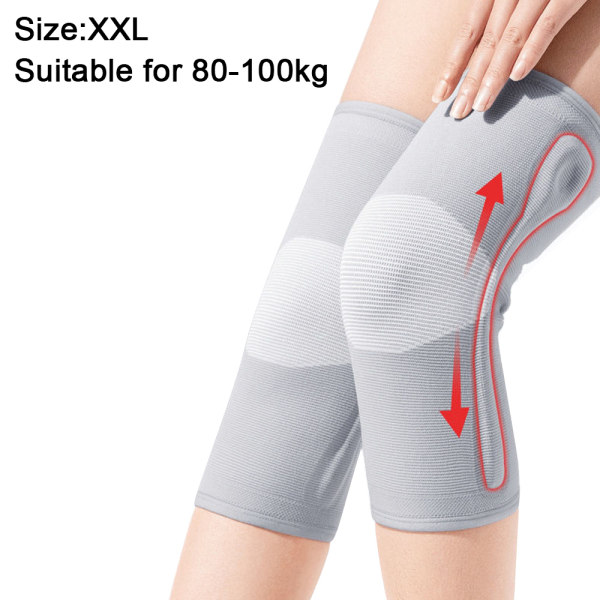 Winter Thermal Knee Braces Elastic Running Knee Compression