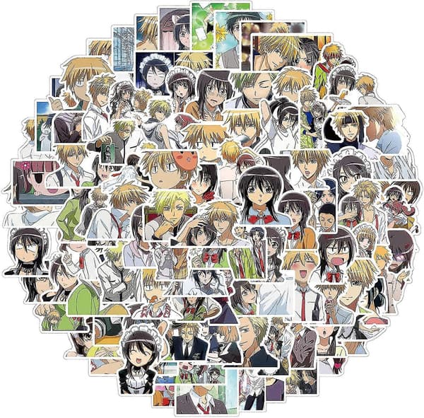 Maid Sama-klistremerker, 100 stk A