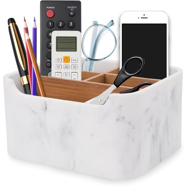 Organizer Multi-Purpose Resin Bord Organizer och förvaring WHITE