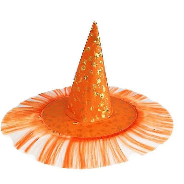 2st Halloween Barn Vuxen Peruk Hattar Häxhattar A