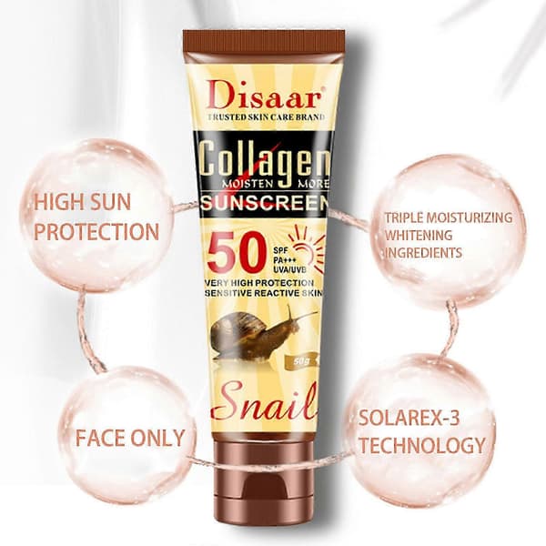2025 Sommer Krops- og Ansigtsisolerende Solcreme Lotion SPF PA+++ Wu1087 A