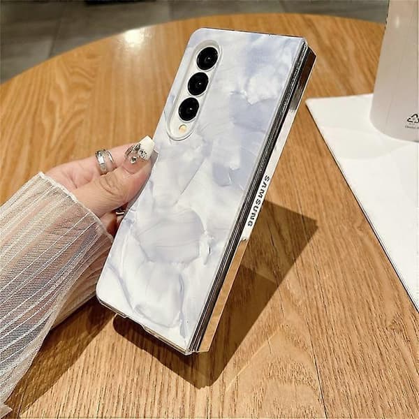 Kompatibel med Samsung Galaxy Z Fold3 5G mobildeksel støtsikkert hardt PC Rococo-stil deksel A