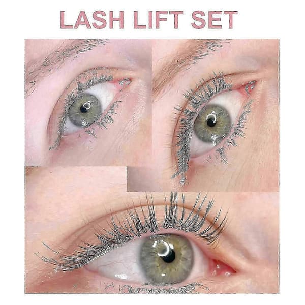 Lash Lift Kit med skonsam formula för alla fransar - Enkel applicering, långvarig A