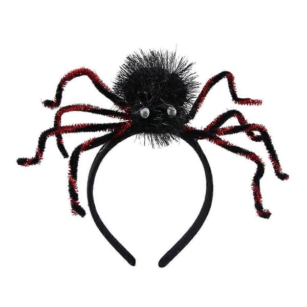 Halloween Edderkopphatt Pannebånd for Barn 2 Stk Assortert Tilbehør A