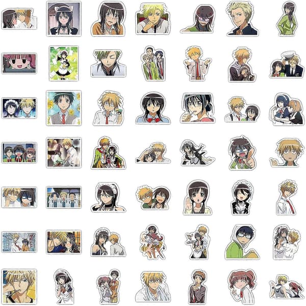 Maid Sama-klistremerker, 100 stk A