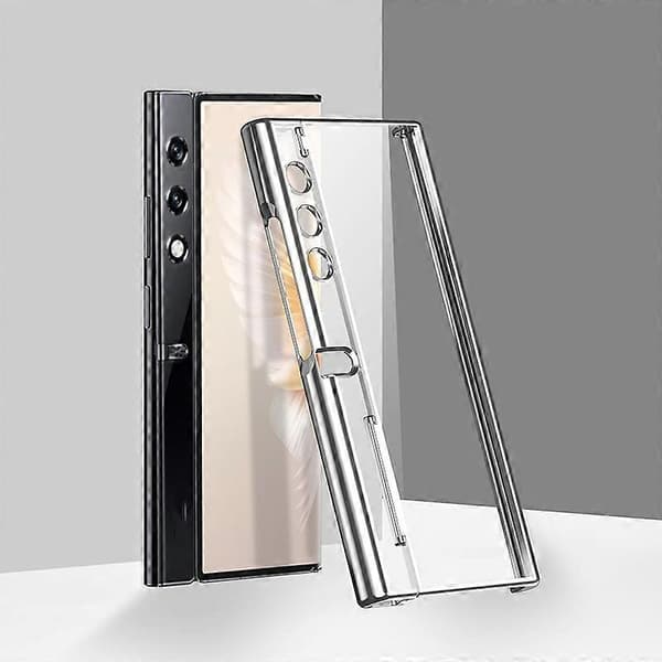 6D Elektropläterad PC-telefonfodral (silver, för Honor V Purse)