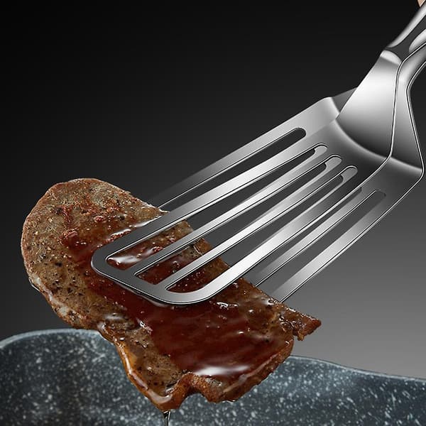 Et-stykke grillklemme hult design bærbar BBQ-klemme til camping A