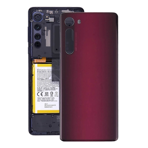 Batterideksel til Motorola Edge XT2063-3 (rød)