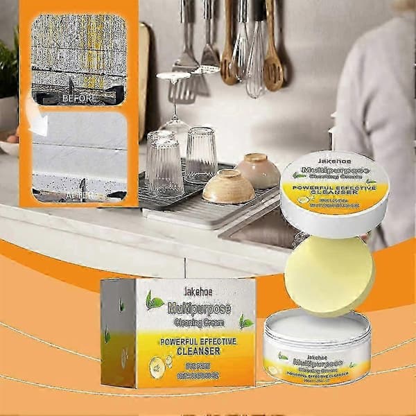 Power Paste, Scrub Mommy Applikator, Giftfri, Multifunksjonell rengjøringskrem A
