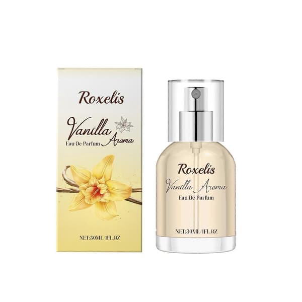 Vaniljrik Parfym 30ml, Långvarig Söt Vanilj- & Cederträdoft, Idealisk Present för Alla Tillfällen (1st)