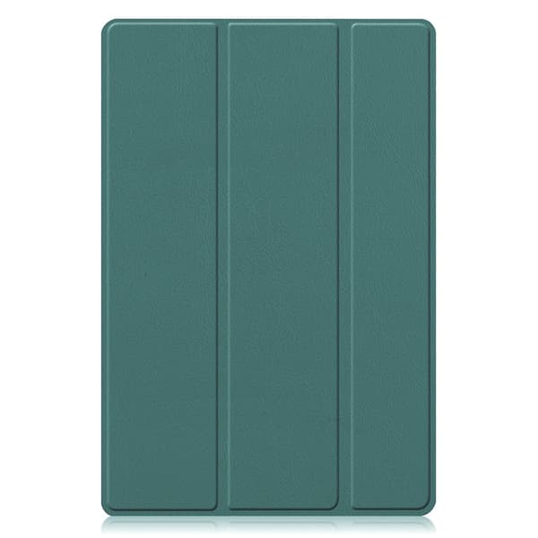 Læder tabletetui til Samsung Galaxy Tab A8 2021 (mørkegrøn)