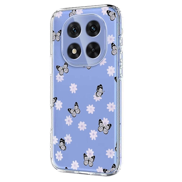 Blommönster Målat TPU-telefonfodral för Redmi Note 14 Pro 4G