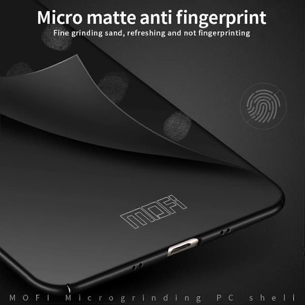 För iPhone 17 Air Mobilskal MOFI Shield Matte Series Ultratunt PC Skyddsfodral - Röd (Röd)