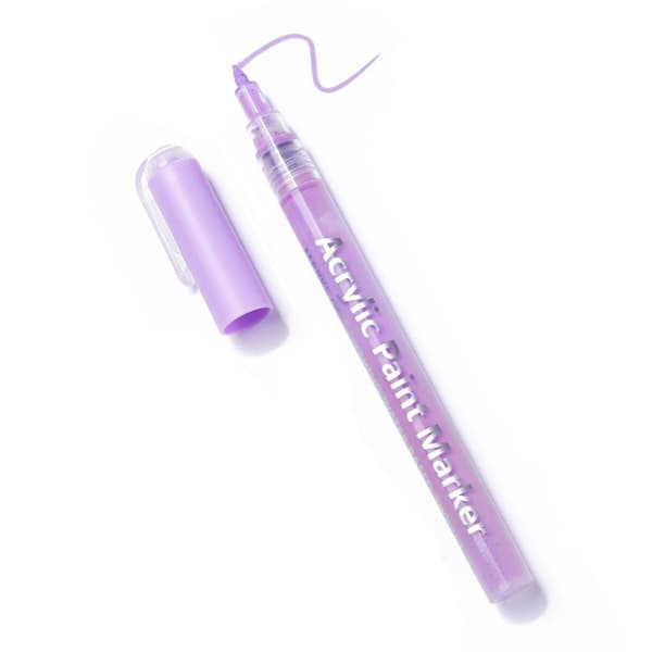 Neglekunst 3D Malingspenn Vanntett Graffitis Dotting Pen DIY 3D Abstrakte Linjer Blomstermønster Manikyr A