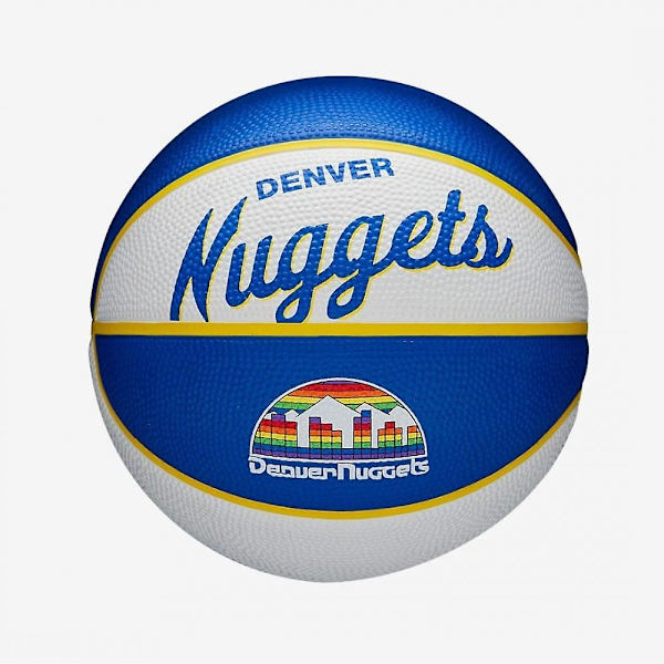 Denver Nuggets Retro Mini Basketball A