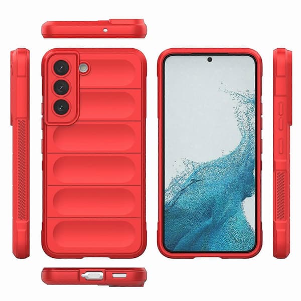 Til Samsung Galaxy M23 5G Magic Shield TPU + flanelltelefondeksel