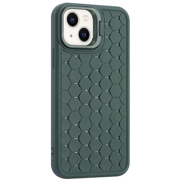 Kompatibel med iPhone 13 TPU-fodral Värmeavledning Linsram Stöd Telefonfodral A