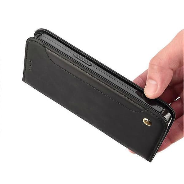 Kompatibel med iPhone 16 Plus Fodral PU Läder Stötsäkert Skydd Plånboksfodral A