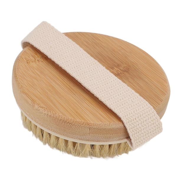 Exfolierande 2-i-1 duschkroppsskrubbborste A