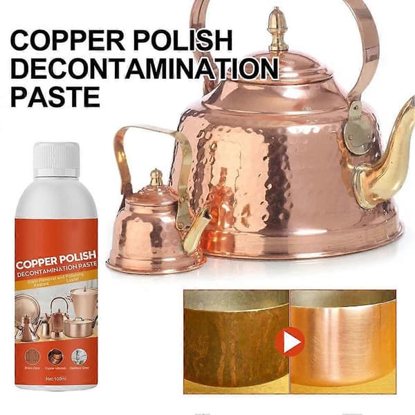 Kopparputs Saneringspasta Stark Rengöringskraft Repfri Style 1