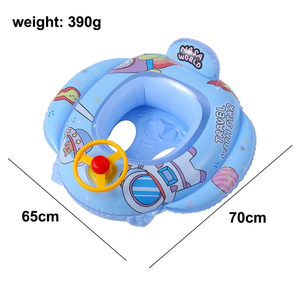 Ilmainen uiminen vauvan puhallettava uimarengas istuin vene uima-allas uinti