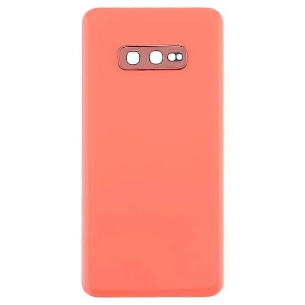 Batteribaksida med kameralins för Samsung Galaxy S10e (rosa)
