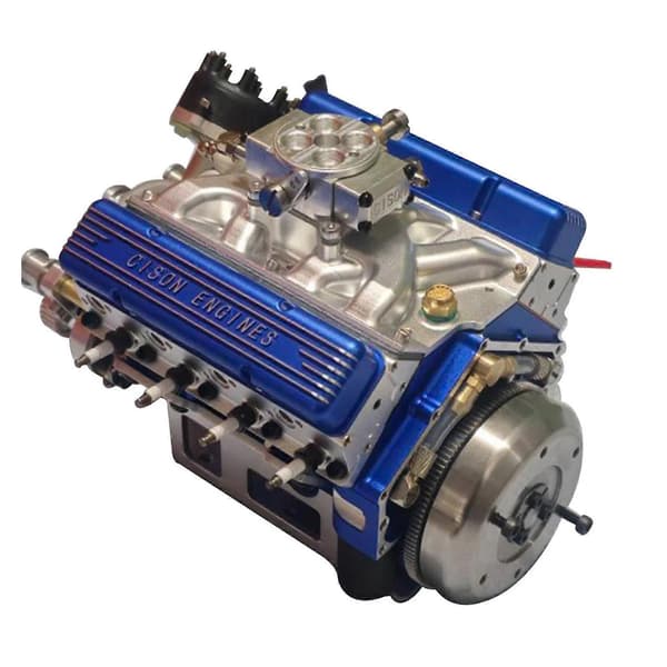 V8 Mekanisk Motorpynt Nem at Samle Display til Kontorbord A