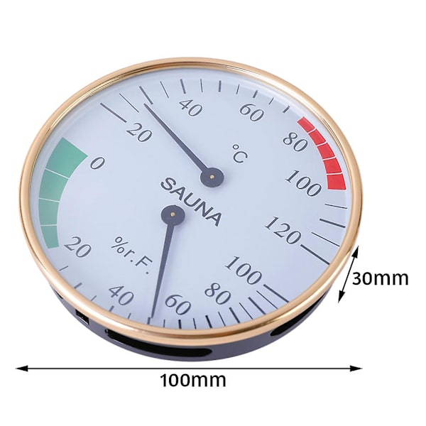 Mini temperatursensor multifunktionella exakta displaytermometrar för utomhusbruk A