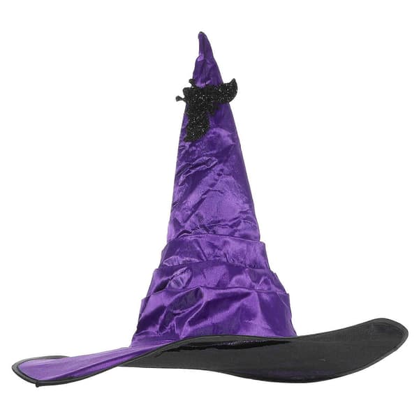 Lila Häxhätta Dekorativ Halloween Häxhätta för Cosplay A