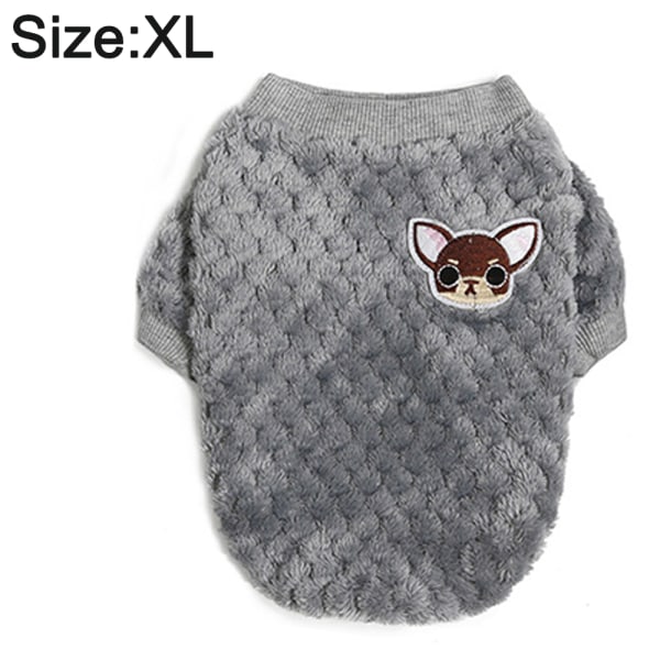 Pet's two leg sweater Winter warm pet cashmere cotton vest