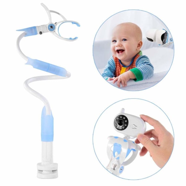 Babykameraholder, babymonitorholder Universal kameraholder Justerbart fleksibelt kamerastativ for barnerommet