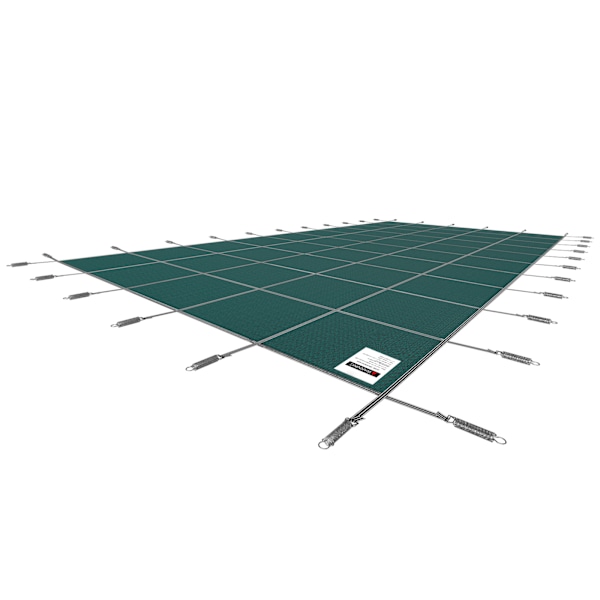 SucceBuy 16x36ft Poolskydd för Nedgrävda Pooler