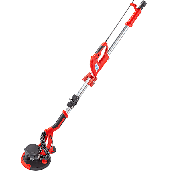 SucceBuy Elektrisk Väggslipmaskin 850W Vikbar LED-belysning Dammsugarpåse
