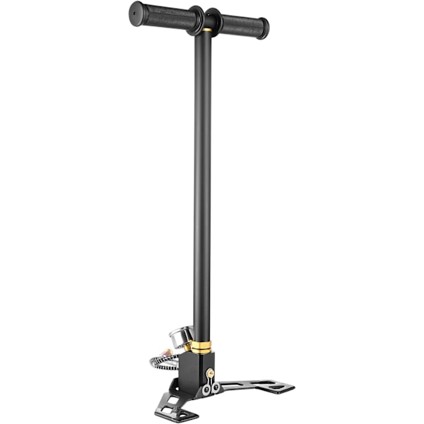 SucceBuy 3-stegs PCP-handpump 30Mpa 4500 PSI högtrycksluftgevärspump svart