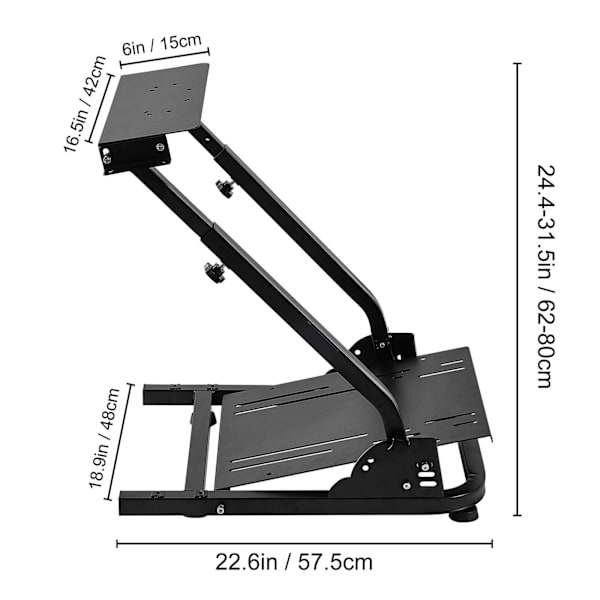 SucceBuy Justerbart Rattstativ för G29 PS4 PC Gaming Setup