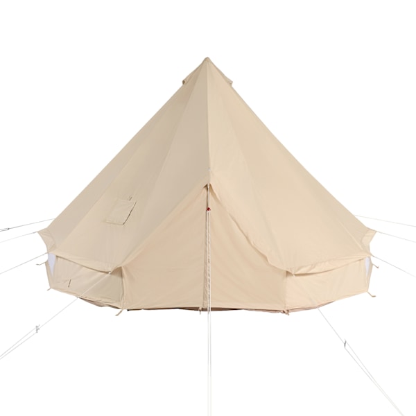 SucceBuy 4m/13.12ft Canvas Bell Tält, 4-Säsongs Yurt med Kaminhål