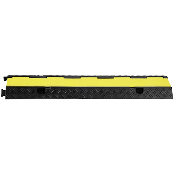 SucceBuy 3-pack Kabelskydd Ramp, 2 Kanaler, 5443 kg Last, Sladdskydd