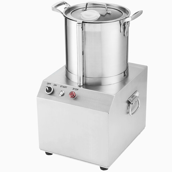 SucceBuy Matberedare & Hackare 10L Rostfritt Stål 1100W