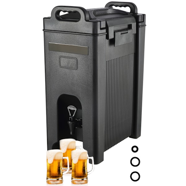 SucceBuy 5 Gallon Isolerad Dryckesbehållare Livsmedelsgodkänd LDPE