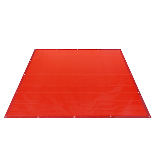 SucceBuy 6'x6' Svetsgardin, Flamsäker Vinyl Hängande Skydd