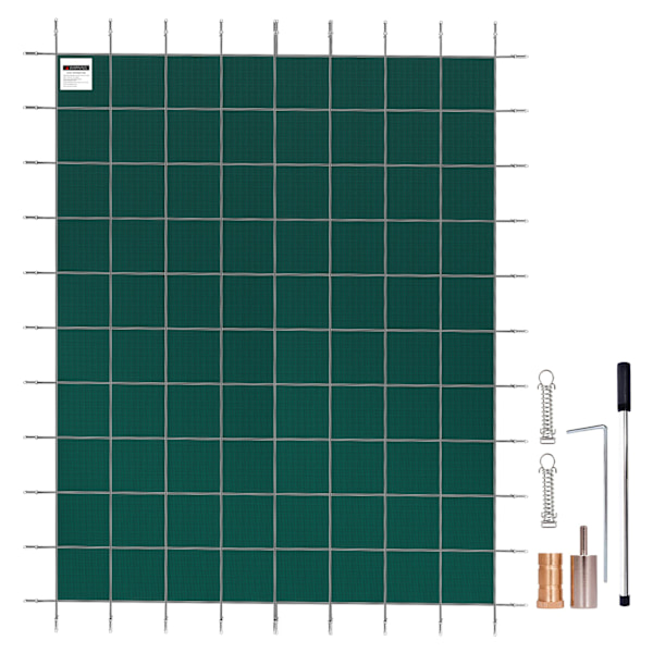 SucceBuy 16x36ft Poolskydd för Nedgrävda Pooler