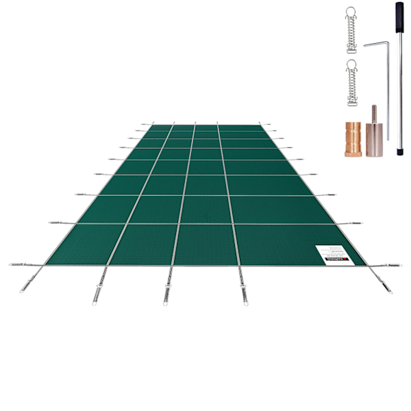 SucceBuy 16x36ft Poolskydd för Nedgrävda Pooler