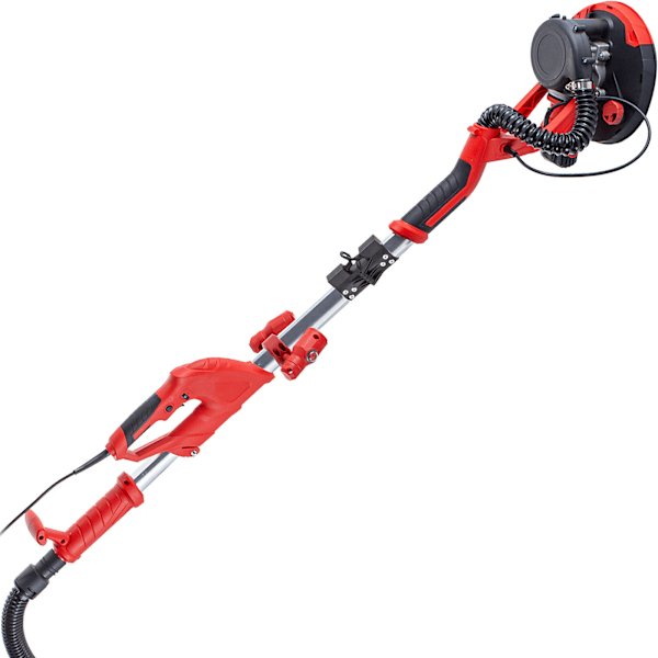 SucceBuy Elektrisk Väggslipmaskin 850W Vikbar LED-belysning Dammsugarpåse