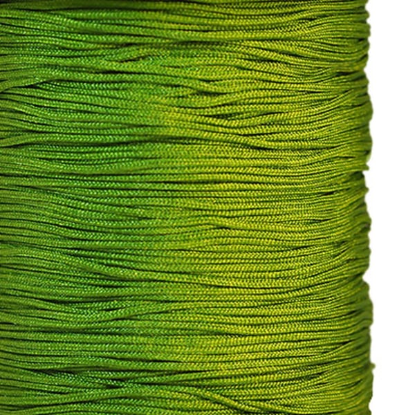 Kinesisk knyttråd av nylon, 0.8mm, olivgrön, 10m grön