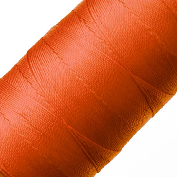 Knyt- och sytråd av nylon, 0.5mm, orange orange 10