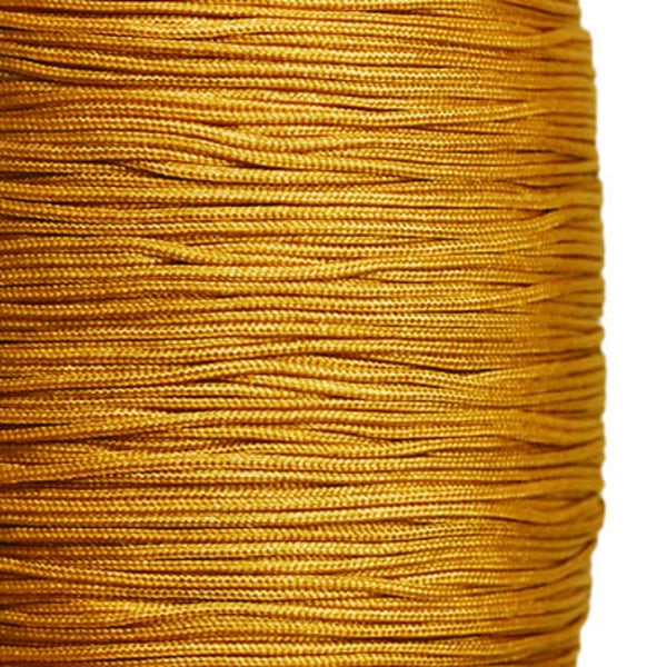 Kinesisk knyttråd av nylon, 1mm, bronsbrun, 10m brun